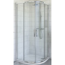 ROTH PROXIMA LINE PXR2N/900 sprchový kout 90x90 cm R550, posuvné dveře, brillant/sklo transparent