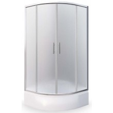 ROTH PROJECT PORTLAND NEO/800 sprchový kout 80x80 cm, R550, posuvné dveře, brillant/sklo matt glass