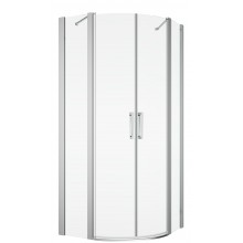 SANSWISS DIVERA D22ERB sprchový kout 120x120 cm, R550, křídlové dveře, aluchrom/čiré sklo