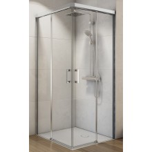 CONCEPT 300 STYLE sprchové dveře 100x200 cm, posuvné, levé, aluchrom/číre sklo