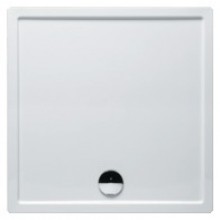 RIHO ZÜRICH 260 sprchová vanička 100x100x4,5cm, čtverec, bez podpěr a bez panelu, akrylát, bílá