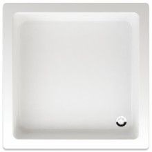 TEIKO LIBRA sprchová vanička 90x90x15cm, čtverec, akrylát, bílá