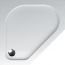 TEIKO ZEUS sprchová vanička 90x90x3,5cm, pětiúhelník, akrylát, bílá