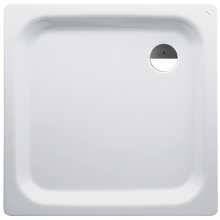 LAUFEN PLATINA sprchová vanička 900x900x65mm, ocelová, čtvercová, s protihlukovou izolací, bílá