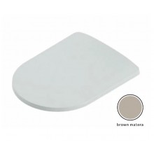 ARTCERAM MONET WC sedátko slim, SoftClose, odnímatelné, brown matera