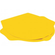 GEBERIT BAMBINI dětské WC sedátko, design želva, lesklá žlutá