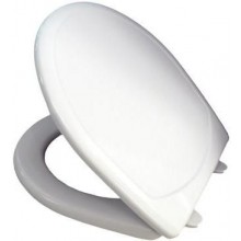 MKW PLUTO WC sedátko 370x390-436mm, duroplast, bílá