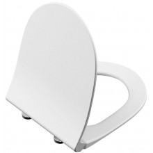 VITRA SENTO WC sedátko 367x452mm, se soft close, snadno odnímatelné, kovové panty, bílá mat