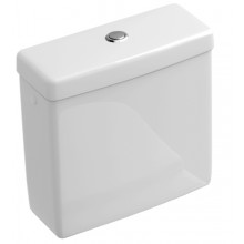 VILLEROY & BOCH SUBWAY WC kombi nádržka, boční a zadní přívod vody, CeramicPlus, bílá alpin