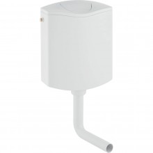 GEBERIT AP116 WC nádržka, boční a zadní přívod vody, 2 množství splachování, alpská bílá