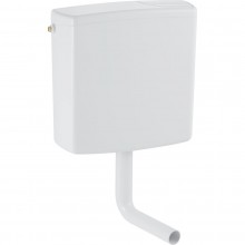 GEBERIT AP140 WC nádržka, boční a zadní přívod vody, 2 množství splachování, alpská bílá