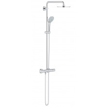 GROHE EUPHORIA SYSTEM 210 sprchový set s termostatickou baterií, hlavová sprcha, ruční sprcha, tyč, hadice, chrom