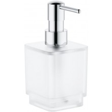 GROHE SELECTION CUBE dávkovač tekutého mýdla, nástěnný, sklo, chrom