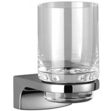 DORNBRACHT CULT držák se skleničkou 65mm, nástěnný, sklo, chrom