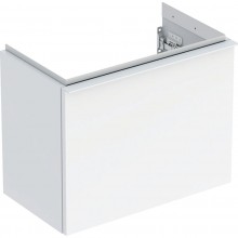 GEBERIT ICON skříňka pod umývátko 520x307x415mm, závěsná, 1 zásuvka, úchytka matná bílá, bílá vysoký lesk