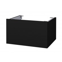 CONCEPT MODULAR skříň pod desku 598x495x332mm, spodní, bez výřezu, 1 zásuvka, graphite/graphite