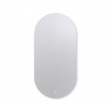 AMIRRO AMBIENTE OVAL zrcadlo 100x50 cm, reverzibilní, s osvětlení, se senzorem