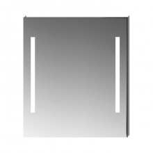 JIKA CLEAR zrcadlo 100x81 cm, s osvětlením