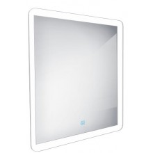 NIMCO 19000 zrcadlo 60x60 cm, s osvětlením, s regulací teploty světla, se senzorem
