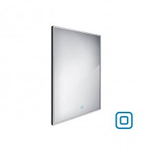 NIMCO 13000 zrcadlo 60x80 cm, reverzibilní, s osvětlením, s regulací teploty světla, se senzorem