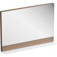 RAVAK FORMY zrcadlo 100x71 cm, s poličkou