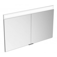 KEUCO EDITION 400 zrcadlová skříňka vestavná 105,9x65x15,4 cm, osvětlení s regulací stmívání a teploty světla, s vypínačem a el. zásuvkou, hliník, stříbrná