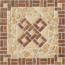 RAKO TRAVERTIN kamenná mozaika 30x30cm, hnědá-béžová