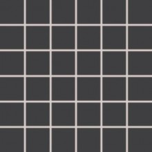 RAKO TAURUS COLOR mozaika 30x30(5x5)cm, lepená na síti, černá