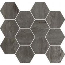 IMOLA CREATIVE CONCRETE mozaika 25x30cm, natural, mat, dark grey
