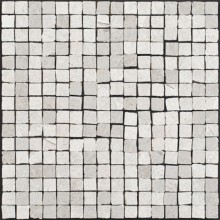 IMOLA X-ROCK dlažba 30x30cm, strukturovaná mozaika, mat, white