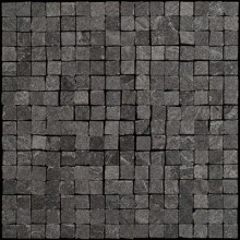 IMOLA X-ROCK dlažba 30x30cm, strukturovaná mozaika, mat, black