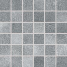 RAKO REBEL mozaika 30x30cm, mat, tmavě šedá