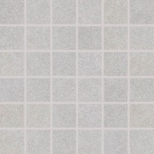 RAKO BLOCK mozaika 30x30(5x5)cm, lepená na síti, mat, světle šedá