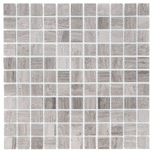 DUNIN WOODSTONE mozaika 30,5x30,5(2,5x2,5)cm, lesk, grey
