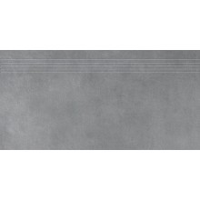 RAKO EXTRA schodovka 30x60cm, tmavě šedá