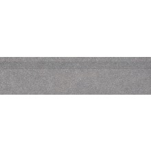 RAKO BLOCK schodovka 30x120cm, ABS, mat, tmavě šedá