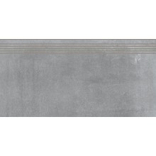 RAKO REBEL schodovka 40x80cm, tmavě šedá