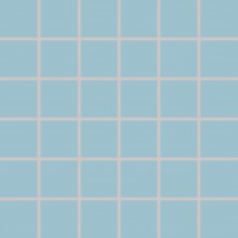 RAKO COLOR TWO mozaika 30x30cm, 5x5cm, mat hladká, lepená na síťce, světle modrá
