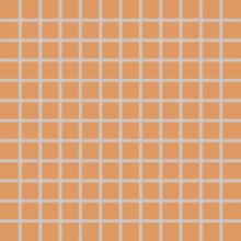 RAKO COLOR TWO mozaika 30x30cm, 2,5x2,5cm, mat, oranžová