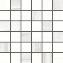 RAKO EASY mozaika 30x30(5x5)cm, mat, lepená na síti, bílá