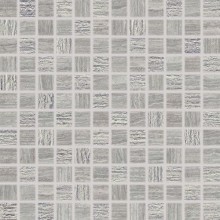 RAKO SENSO mozaika 30x30(2,5x2,5)cm, hladký-reliéfní, mat-lesk, šedá