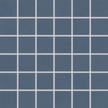 RAKO UP mozaika 30x30(5x5)cm, lepená na síti, lesk, tmavě modrá