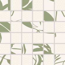 RAKO LINT mozaika 30x30(5x5)cm, lepená na síti, zelená
