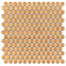DUNIN PENNY & TWIG mozaika 27,2x27,4(pr.1,9)cm, mat, gold