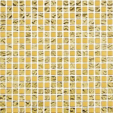 DUNIN GLASS MIX mozaika 30x30(1,5x1,5)cm, lesk, gold mix
