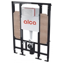 ALCA SÁDROMODUL AM101 předstěnový instalační systém 900x125x1215mm, pro suchou instalaci a osoby se sníženou hybností, pro závěsné WC