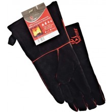 HELFARE rukavice z přírodní kůže, orientace pravá, univerzální velikost, černá