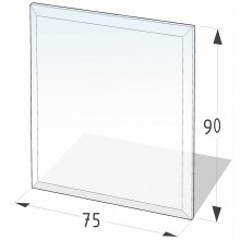 LIENBACHER sklo pod kamna 750x900mm, obdélník