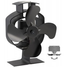 LIENBACHER krbový ventilátor 180x119x219mm, oscilační, volně stojící, černá