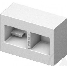 TECE BOX kryt stavební 162x232mm, pro otvor splachovací nádržky